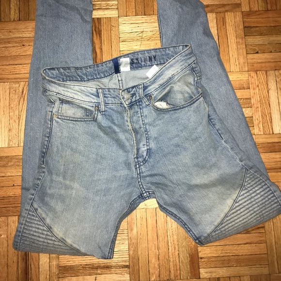 Other - Blue Biker jeans skinny